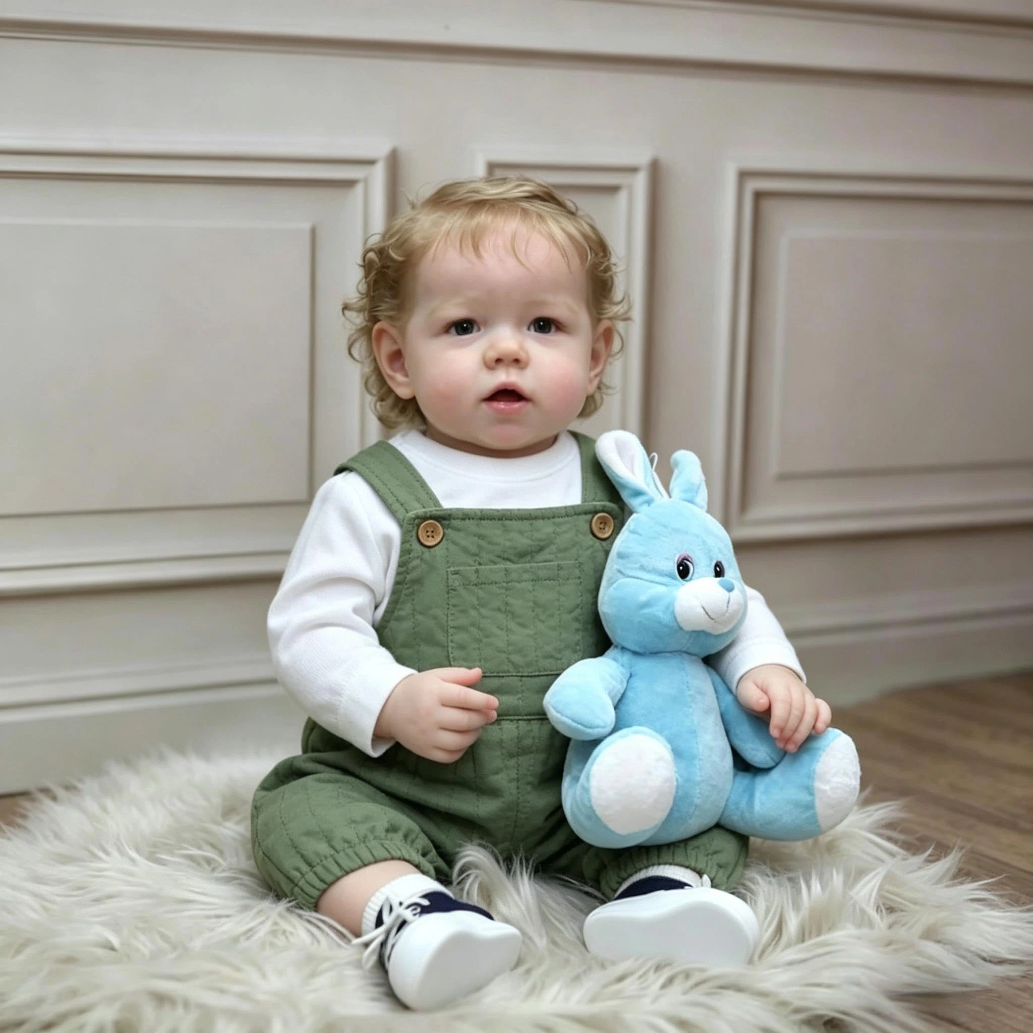 Liam Reborn Baby Doll - 20 inch Vinyl Boy Blonde Hair Ages 3+