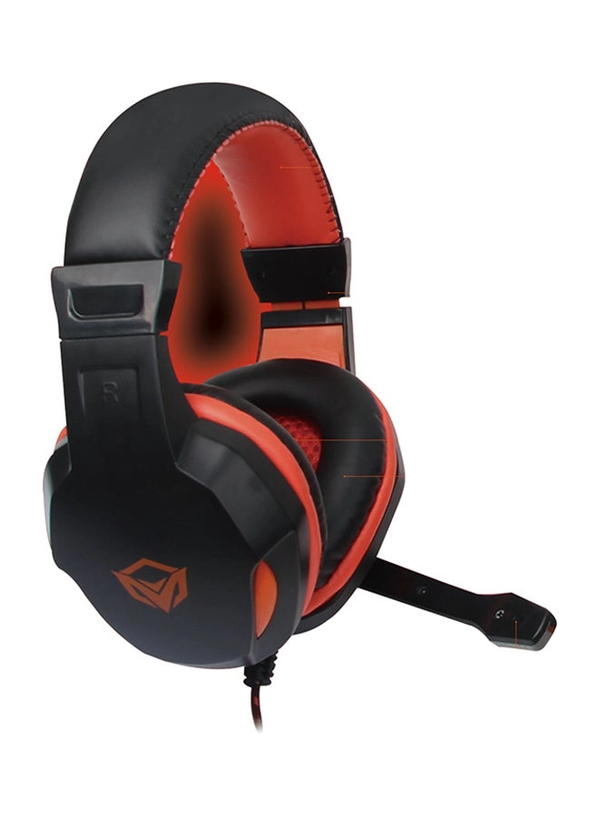 USB Keyboard + Over-Ear Gaming Headset + Mouse Pad + Mouse