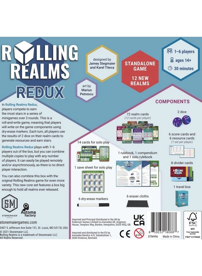 Rolling Realms Redux - Roll-and-Write
