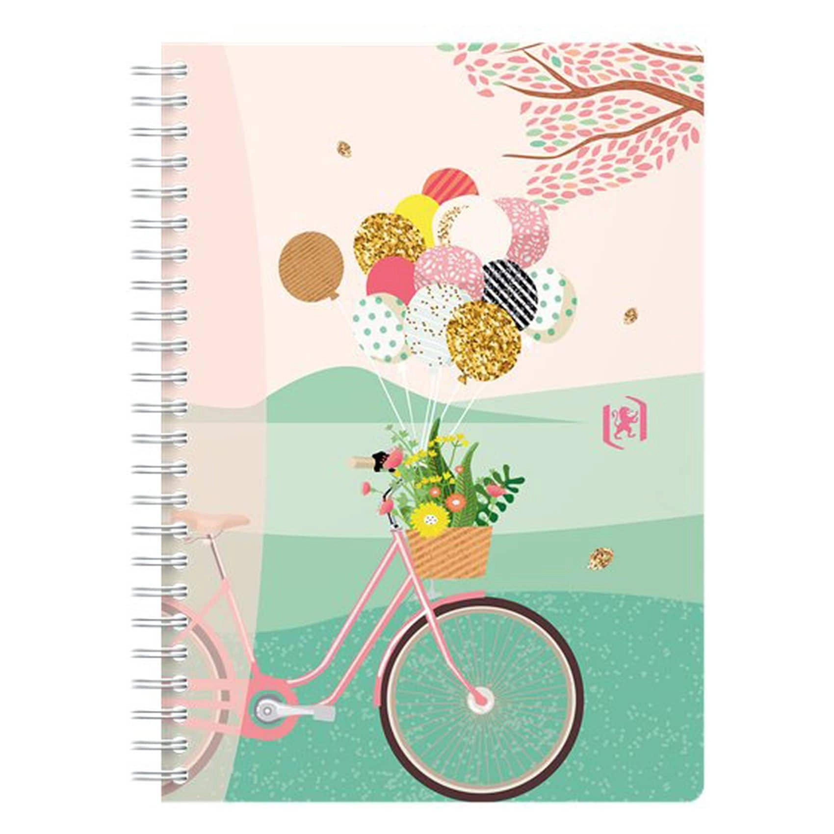 Spiral Wired Notebook A5 Spiral - 120 Pages