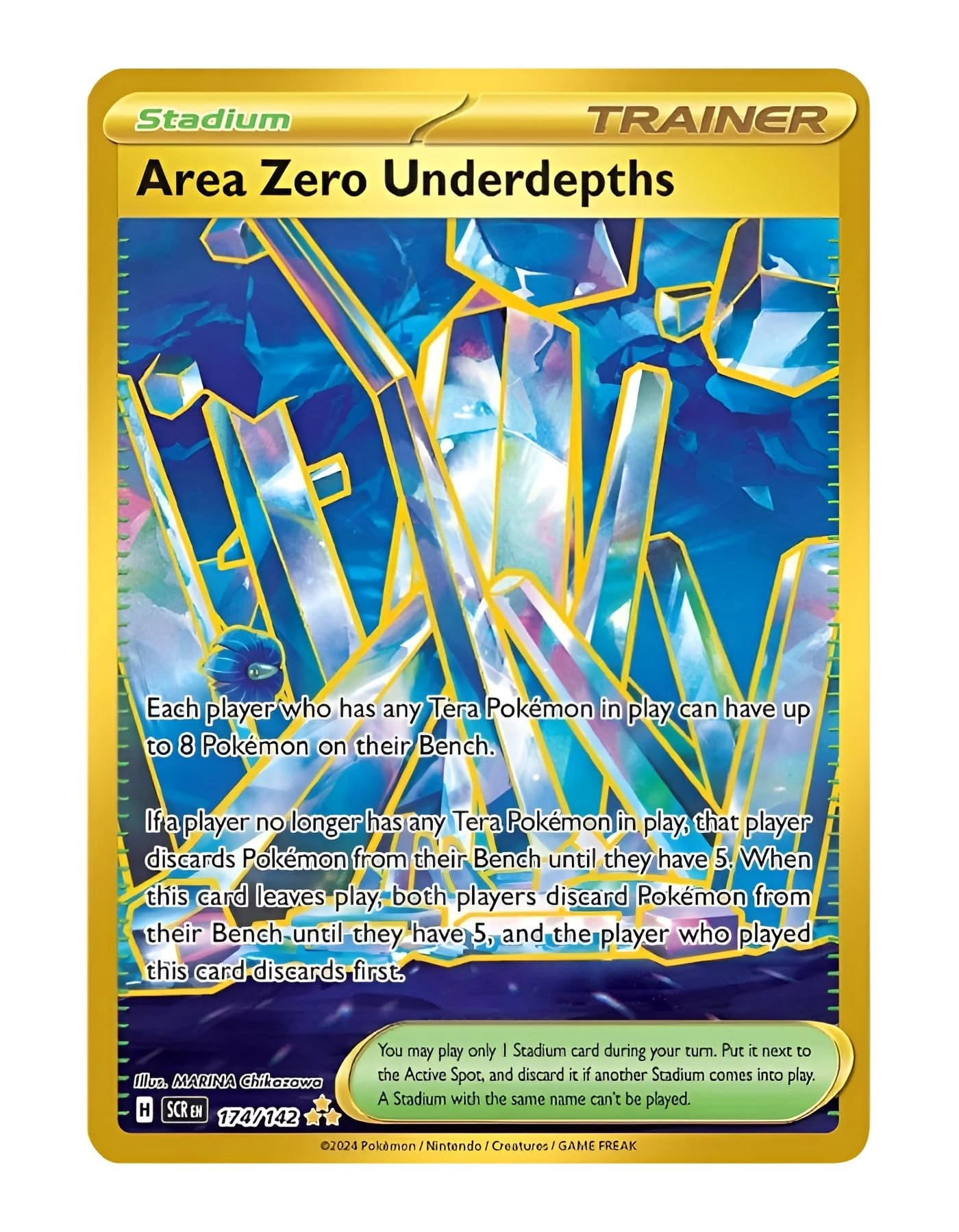 Pokémon Area Zero Underdepths 174/142