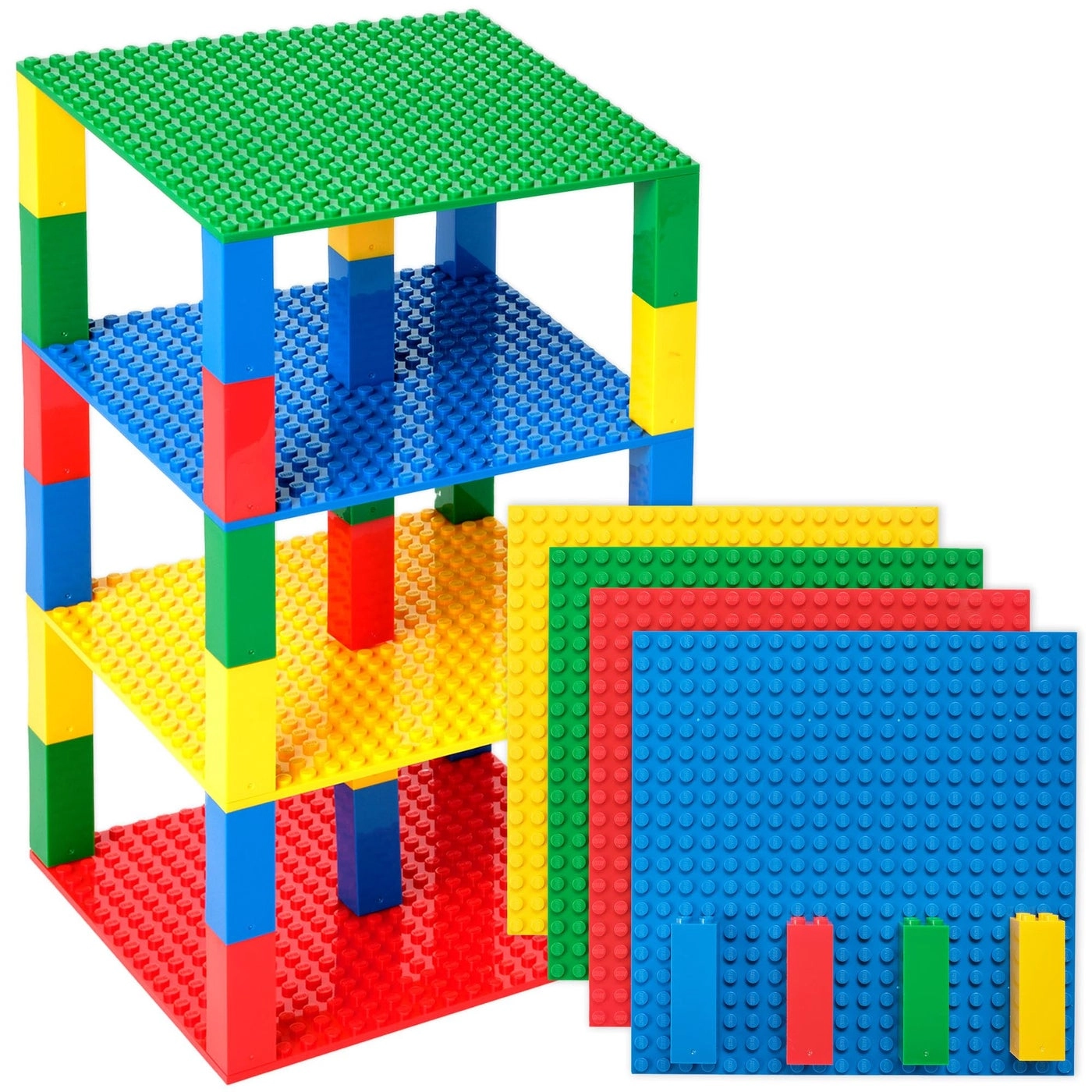 Stackable Baseplates - 4 pcs