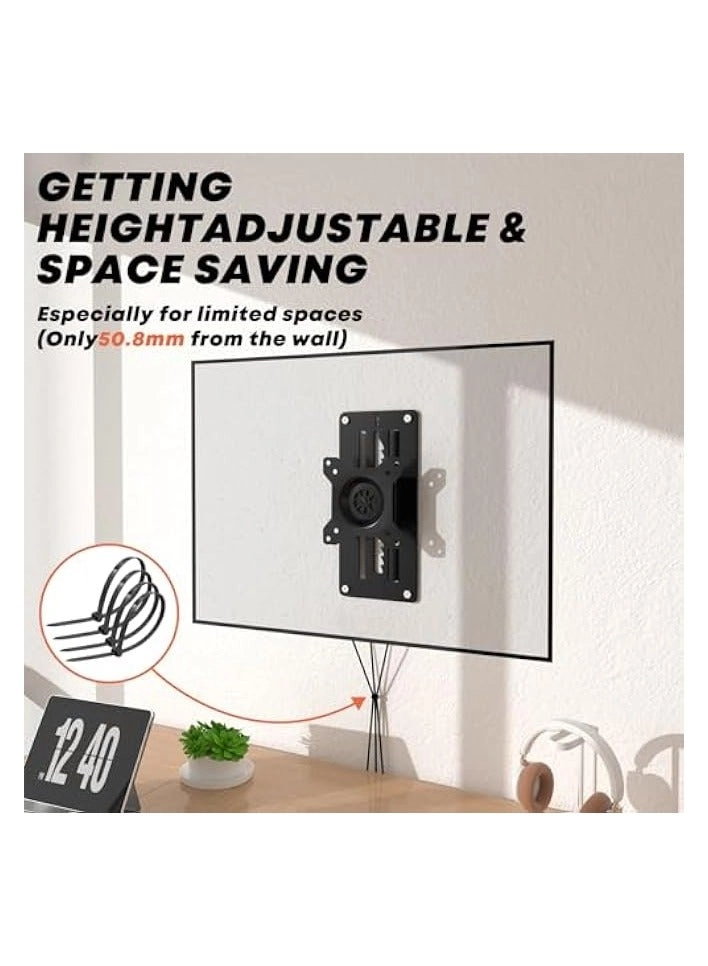 Single Monitor Wall Mount - 32" 100x100mm