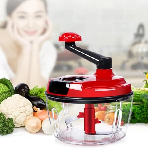 Manual Food Chopper - Gray ABS