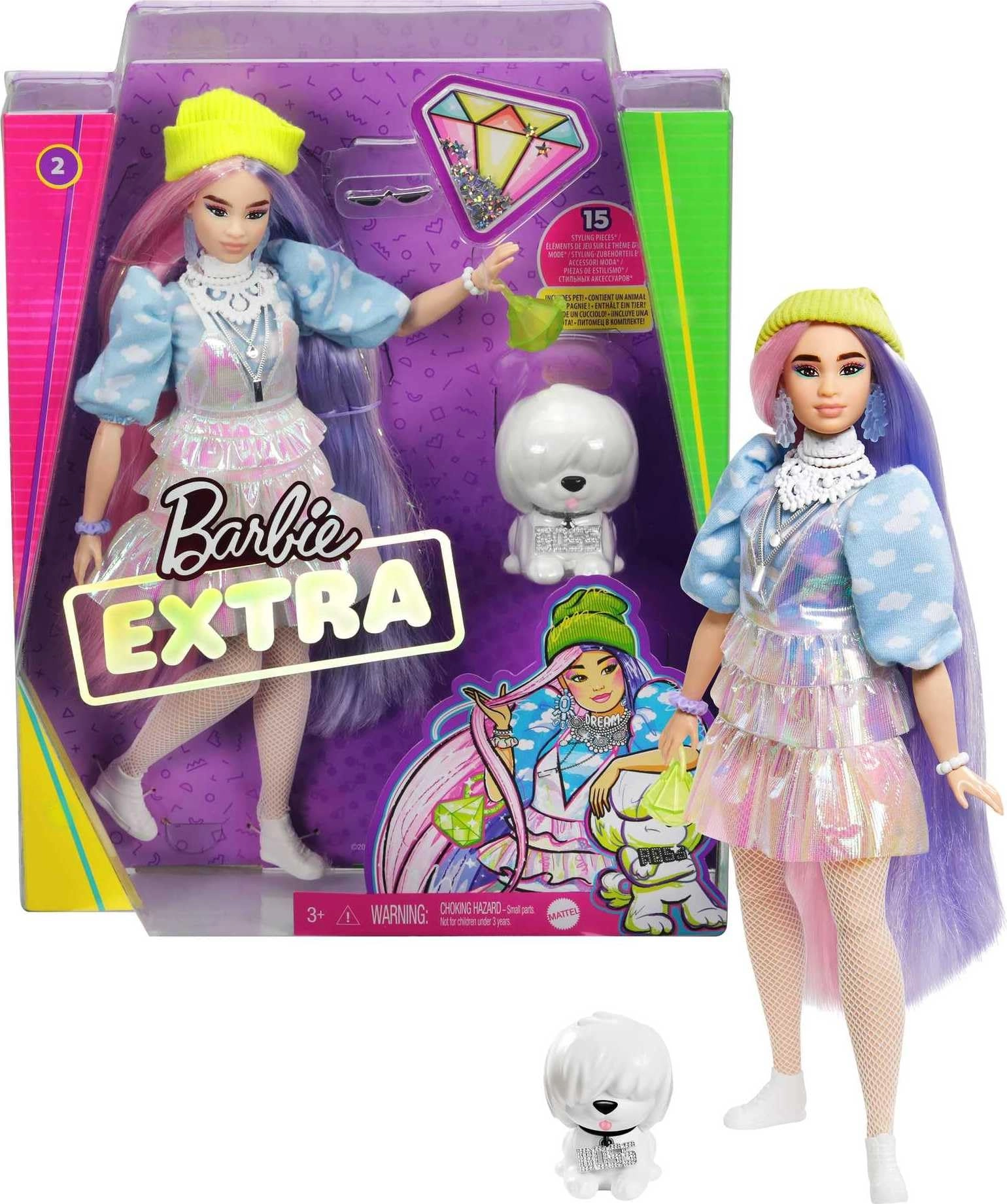 Extra Doll Beanie - 15 piece(s) Ages 3+