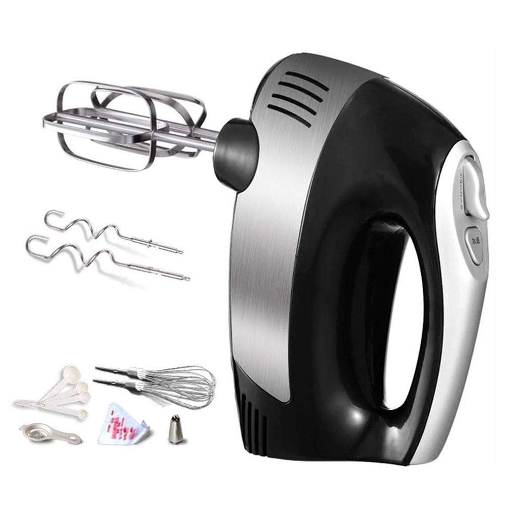 Handheld Electric Egg Beater - High Power 5-speed Turbo