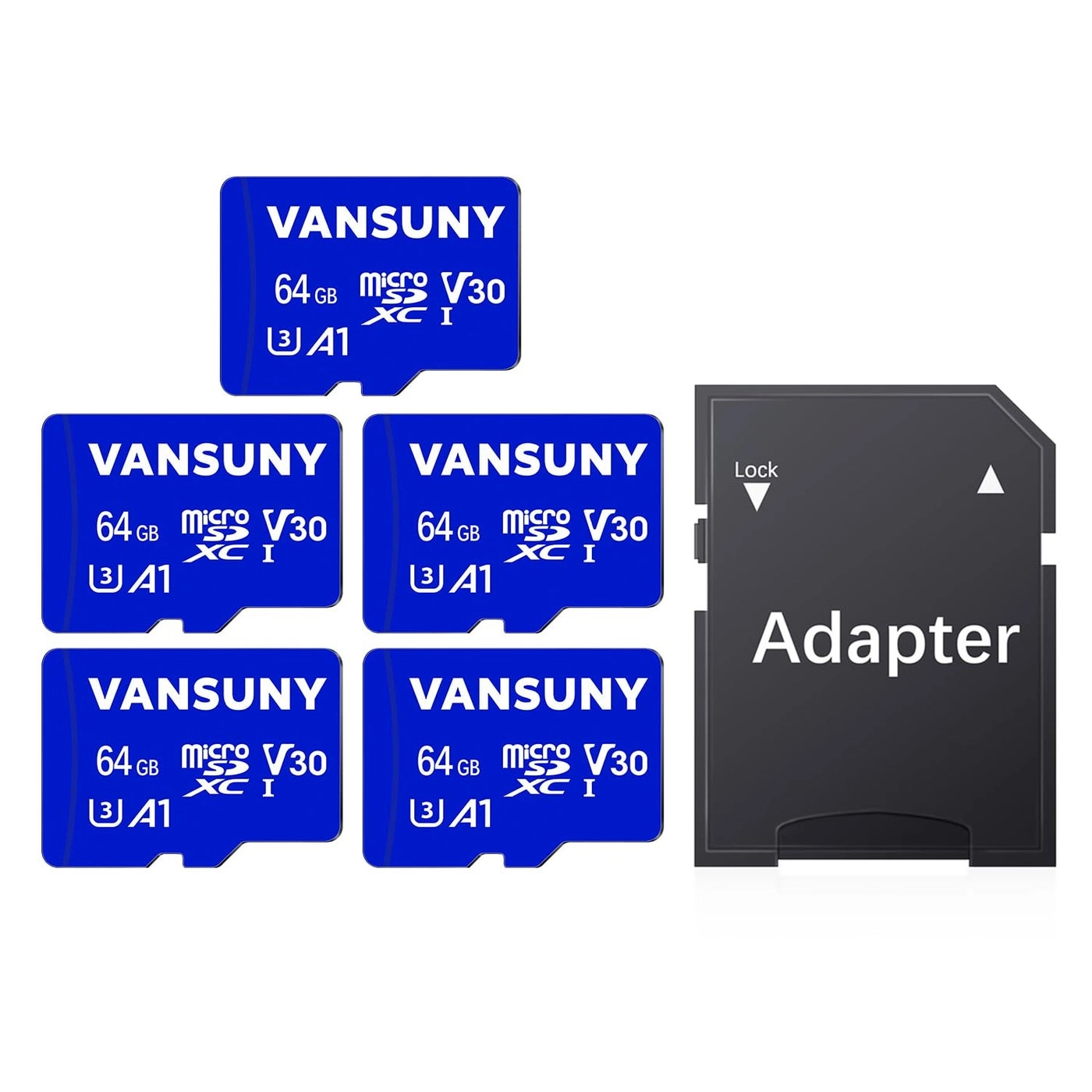 microSDXC Memory Card - 64GB Pack