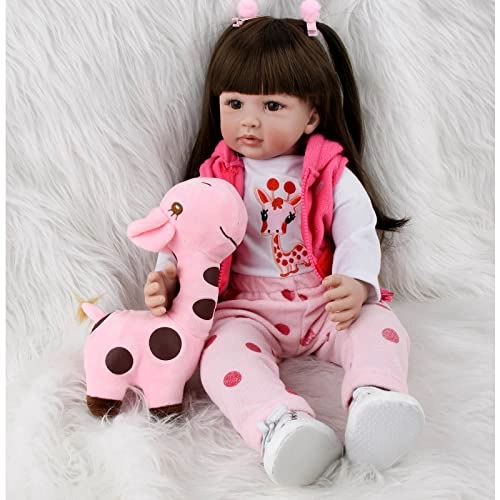 Reborn Baby Doll - 22 Inches / 55 cm Silicone Ages 3+