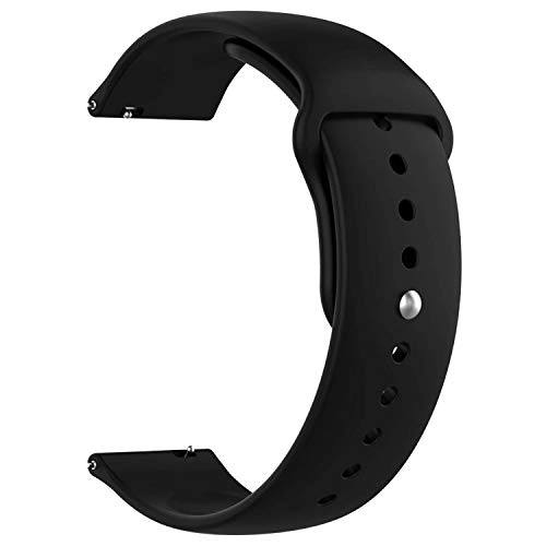 Watch Band for Huami Amazfit Gtr 2 - Silicone Black 22mm