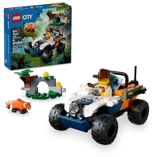 City Jungle Explorer ATV Red Panda Mission (60424) - Ages 6 and Up