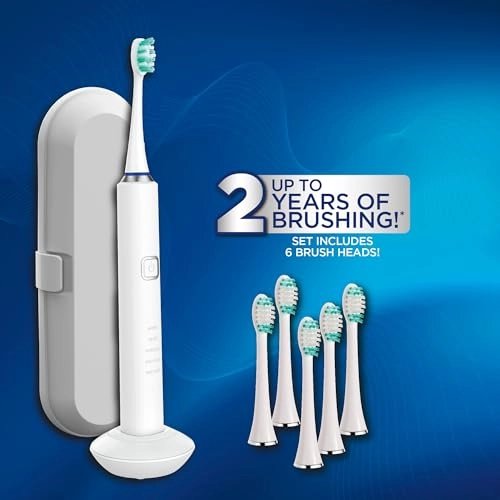 Miracle Smile Sonic Toothbrush - 40,000 VPM 5 Cleaning Modes