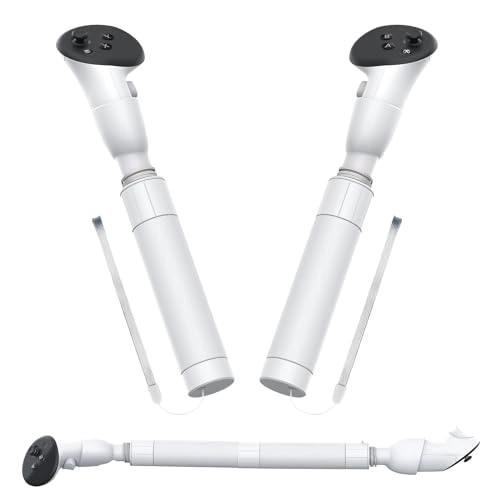 LIRAMARK VR Game Handle Accessories - Meta Quest 3 Extension Grips