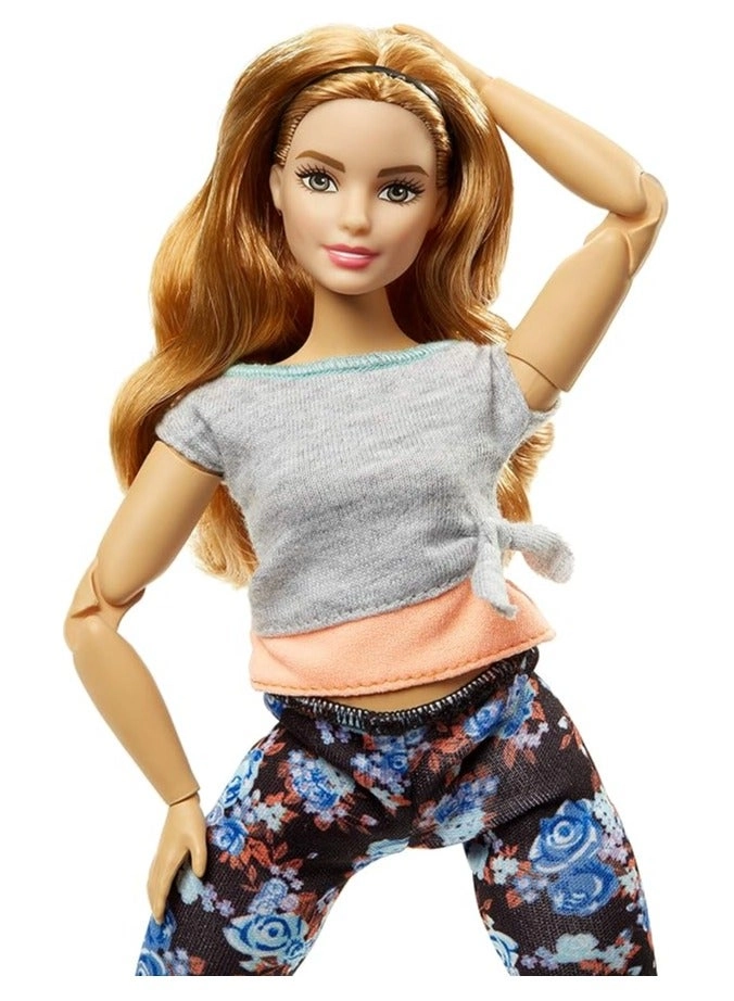 Barbie Made To Move - Curvy 22 Flexible Joints Long Straight Red Hair Ages 3+