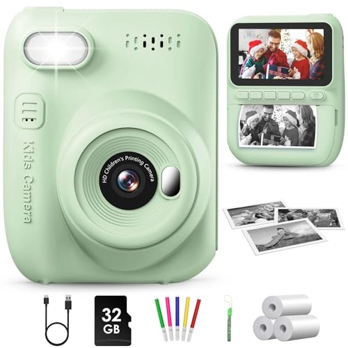 Kids Instant Camera - 3.0 Inch 14MP 1080P