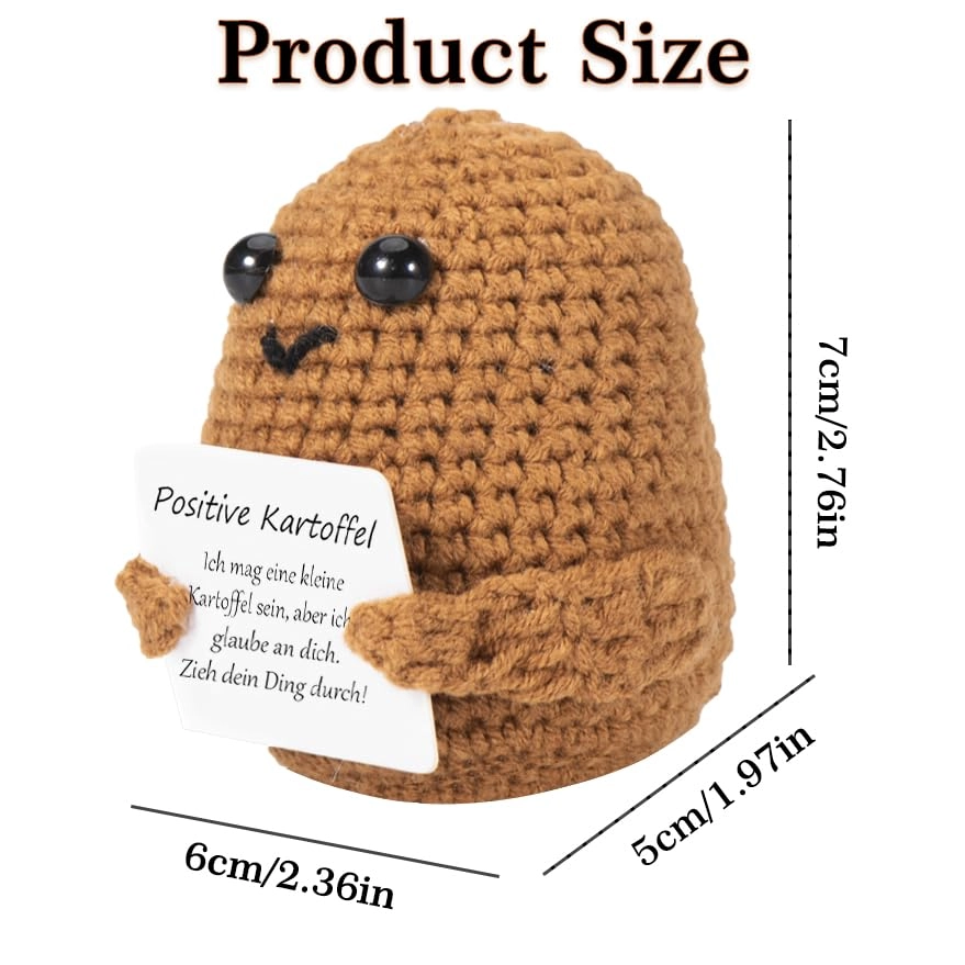 Positive Potato Pocket Hug 7 cm Wool