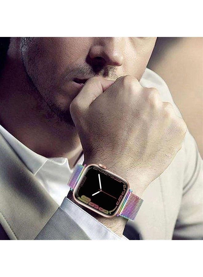 Metal Mesh Replacement Strap - 42mm 44mm 45mm Stainless Steel