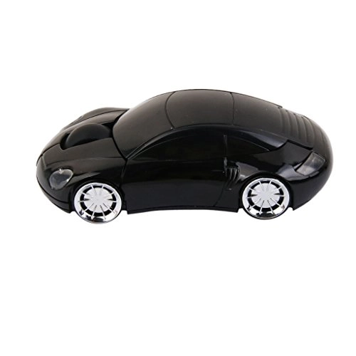 Mini Sport Car Shape Optical Mouse - Wireless