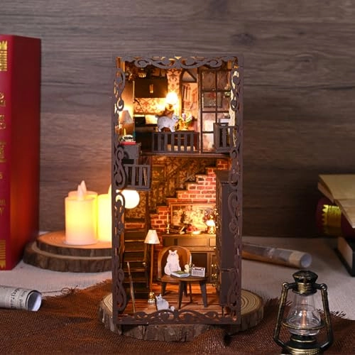 Book Nook Kit - 3D DIY Miniature Garden House