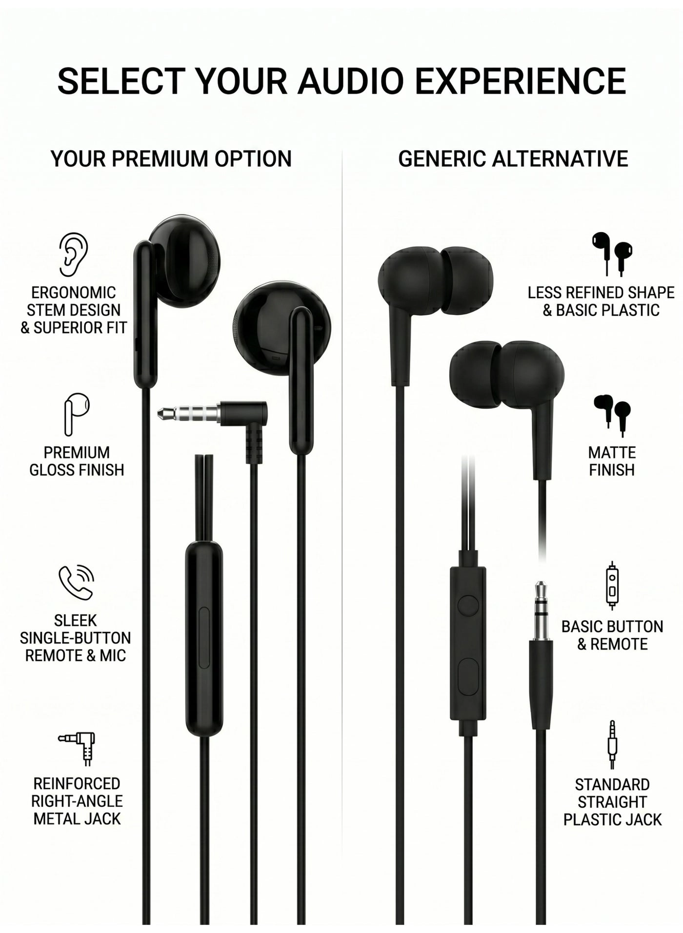 HFD85 Wired Earphone