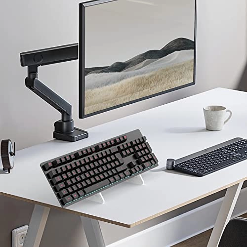 RUNJRX Keyboard Stands - 1-Tier Transparent