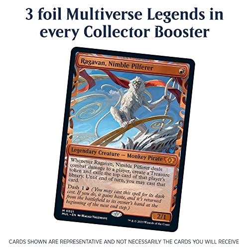 March of the Machine Collector Booster Box - 180 Magic Cards