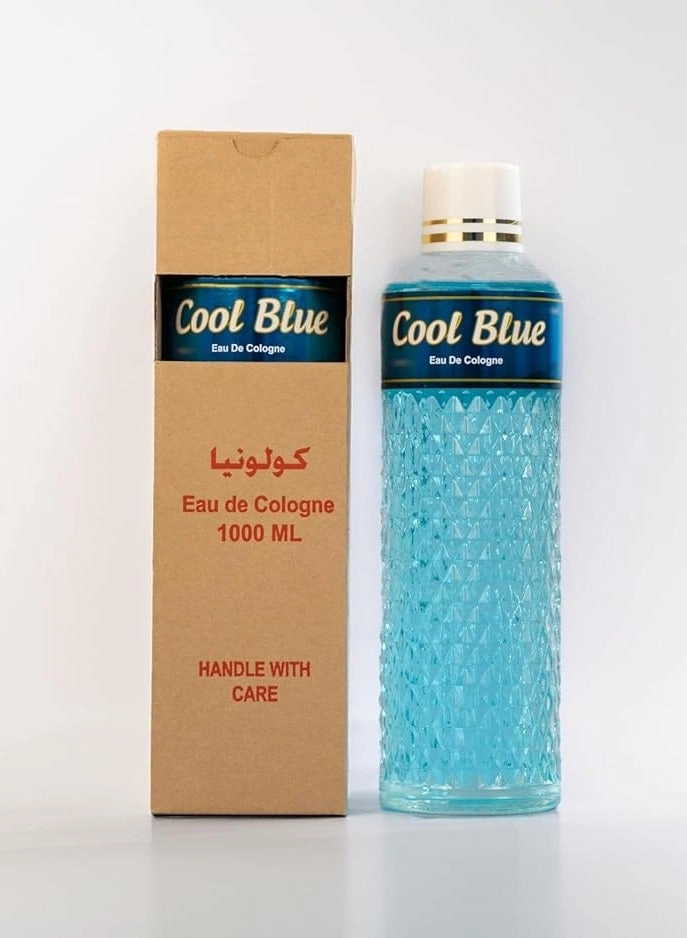 Cool Blue Eau De Cologne - 1000 ML