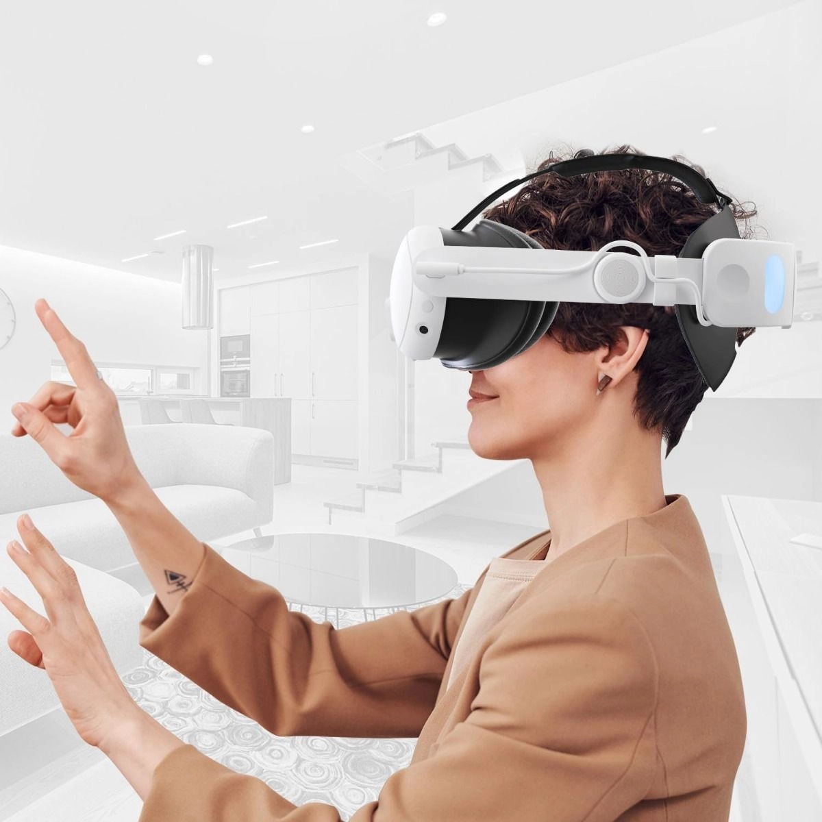 Blupebble Elite Adj Head strap - 6000 Mah