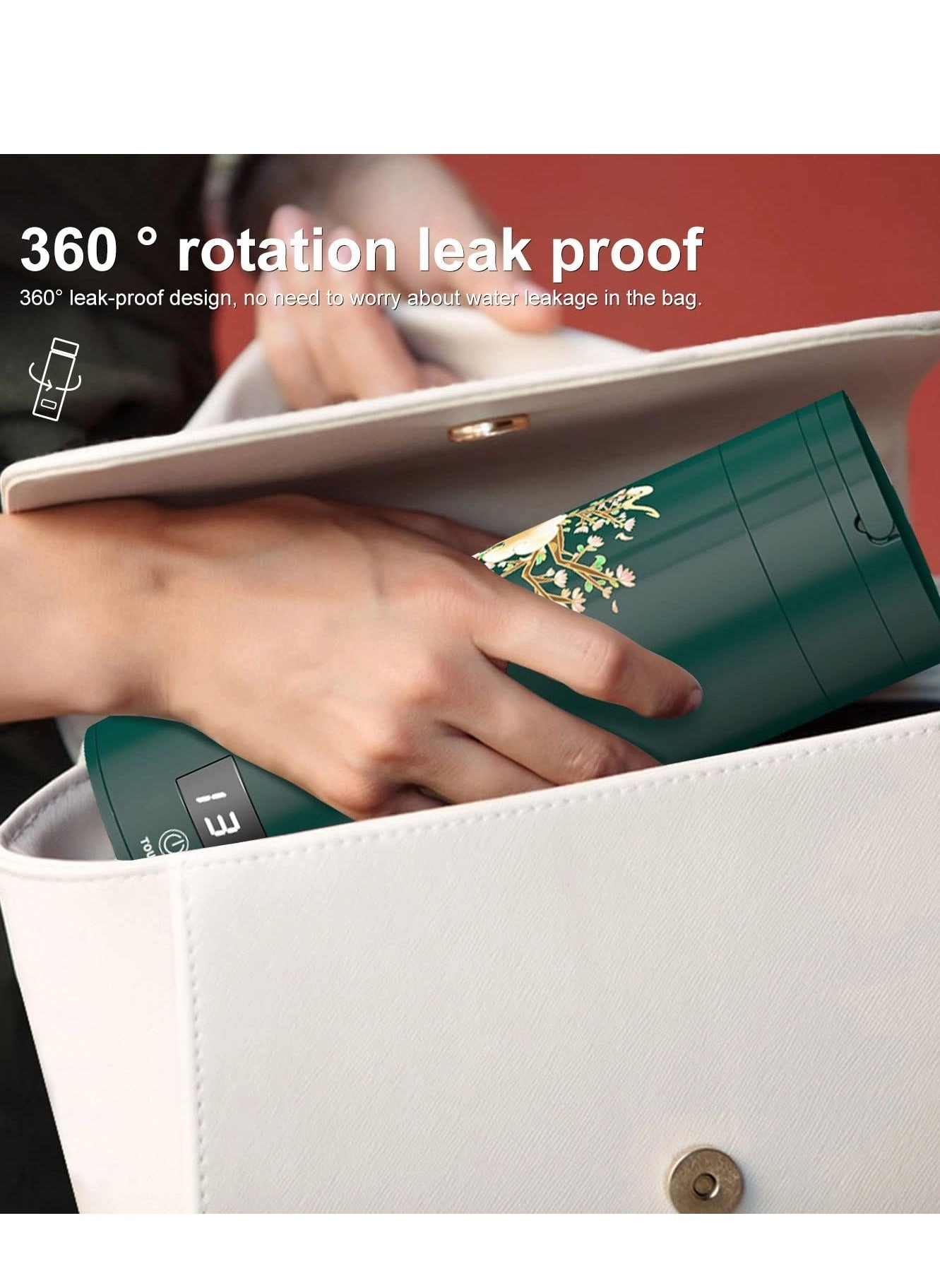 Travel Electric Kettle with 4 Temperature Settings 