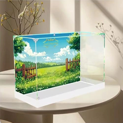 Acrylic Display Case for LEGO Beautiful Botanical Gardens 21353 - Dustproof 3mm thickness