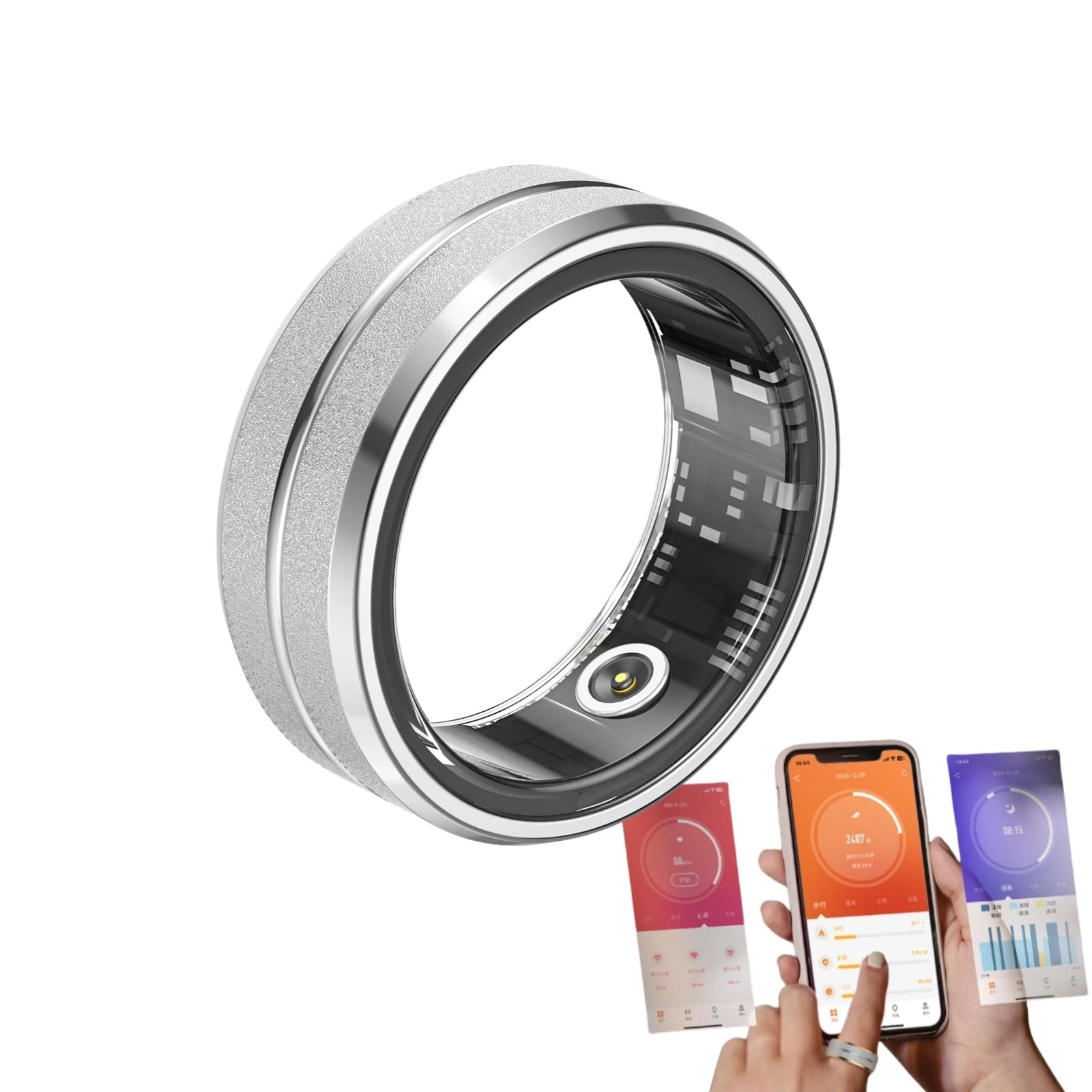 Smart Ring Health Fitness Tracker - 7