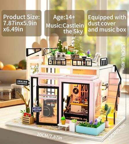 DIY Miniature Dollhouse Kit - 124 scale