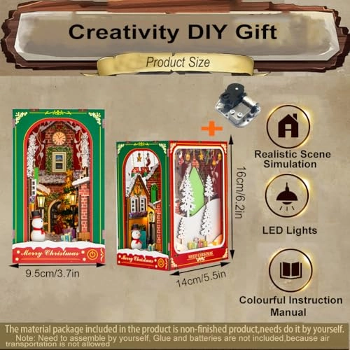 Magic House - 3D Mini Dollhouse Musical Movement