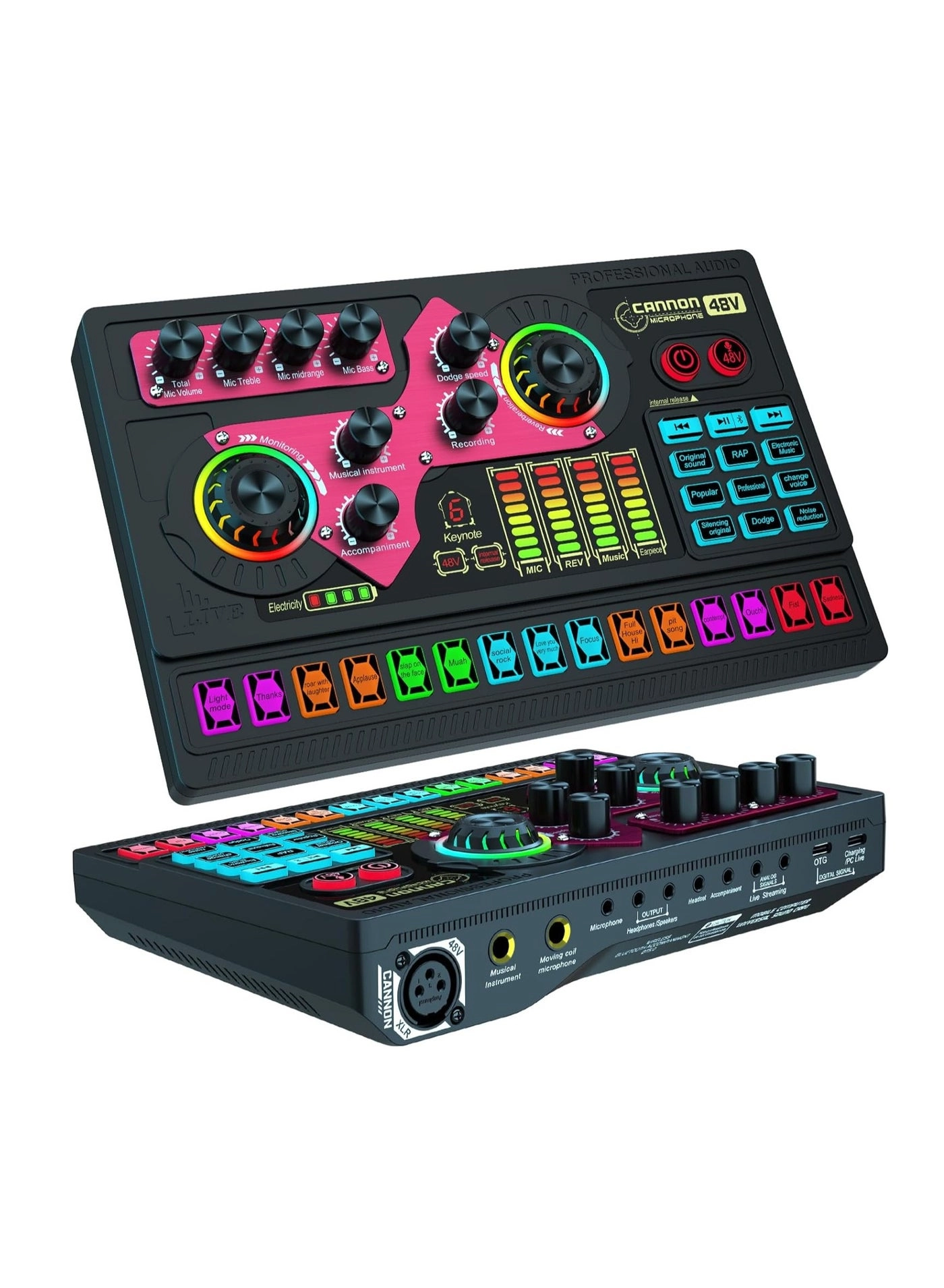 Gaming Audio Mixer - 5 channels