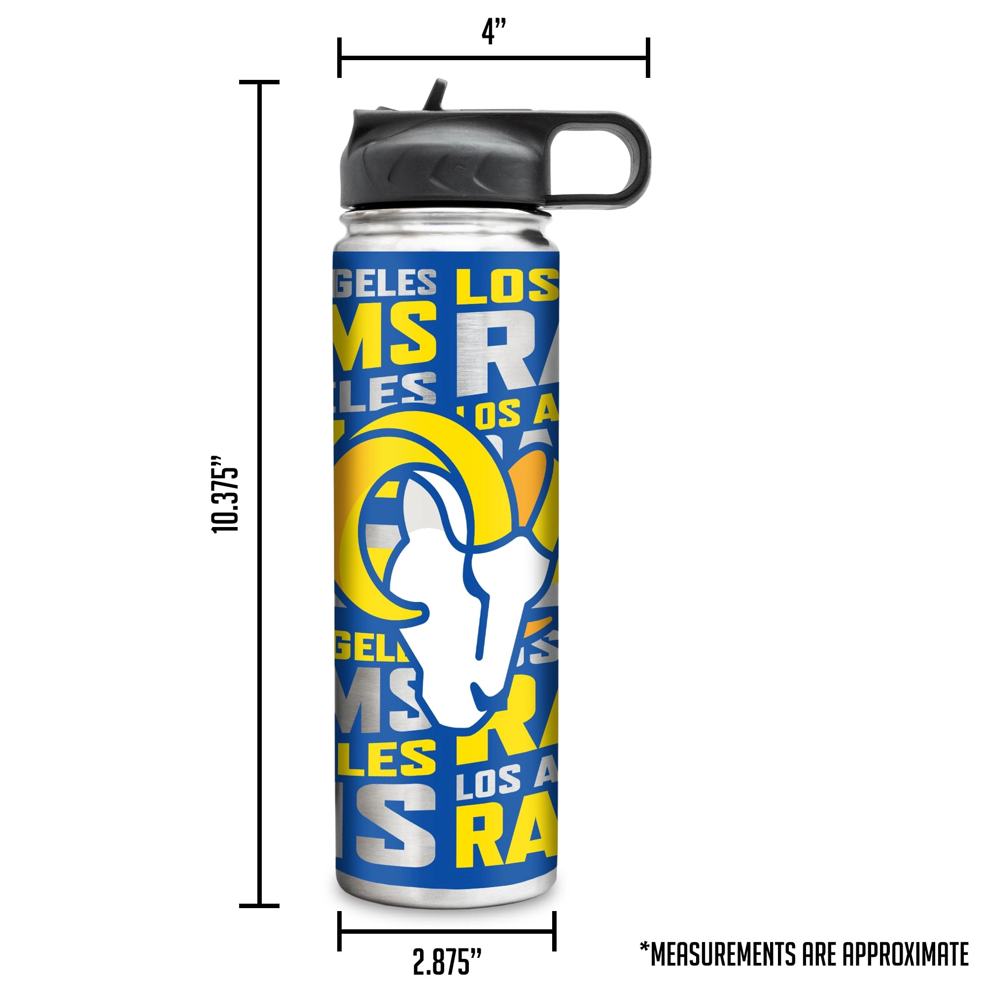 Stainless Steel NFL Football Tumbler - 650ml