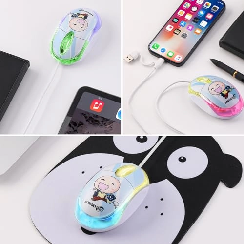 Wired USB C Mouse - USB