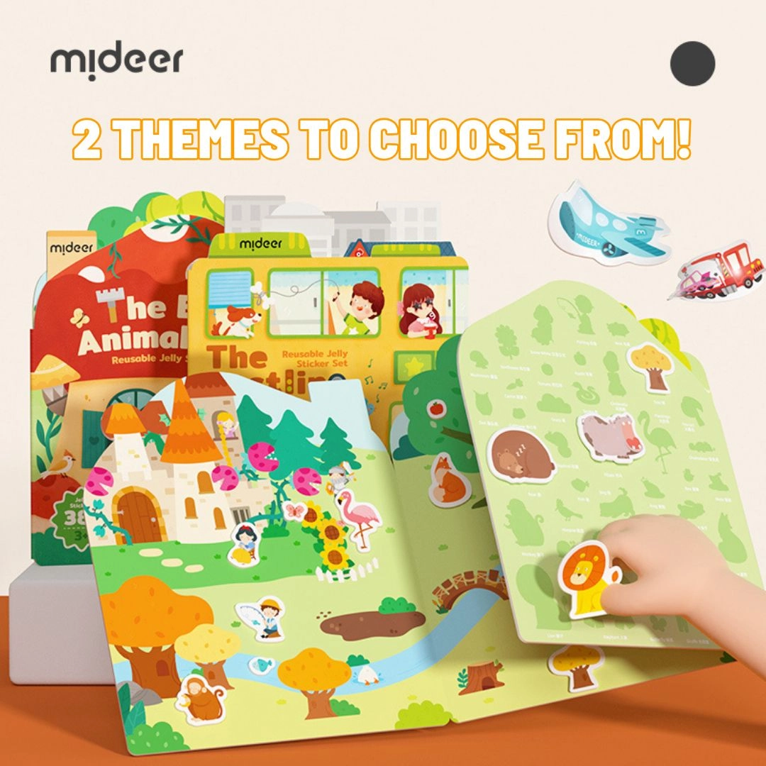 Animal Town Reusable Sticker Pad