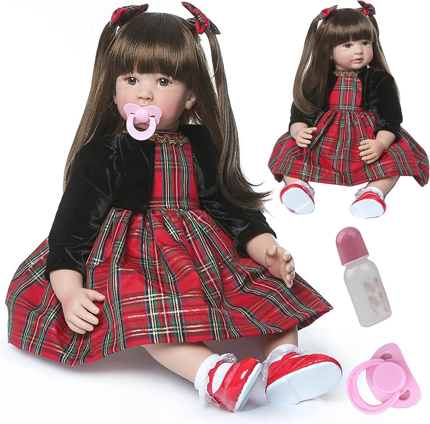 Reborn Baby Doll - 22 Inches / 55 cm Silicone Ages 3+