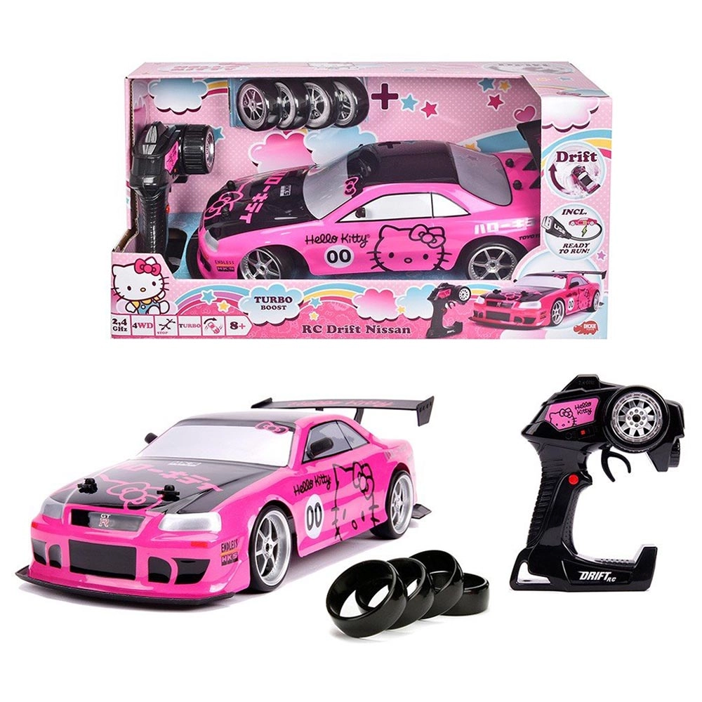 Hello Kitty Drift Nissan Skyline GTR - 2.4GHz 2-Channel