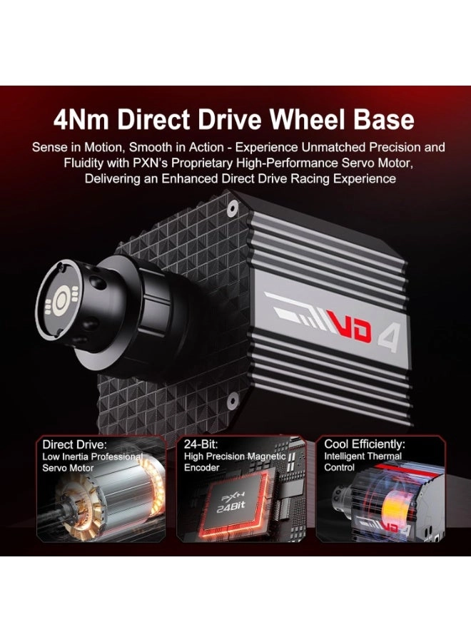 VD4 Racing Wheel & Pedals - PC Bundle