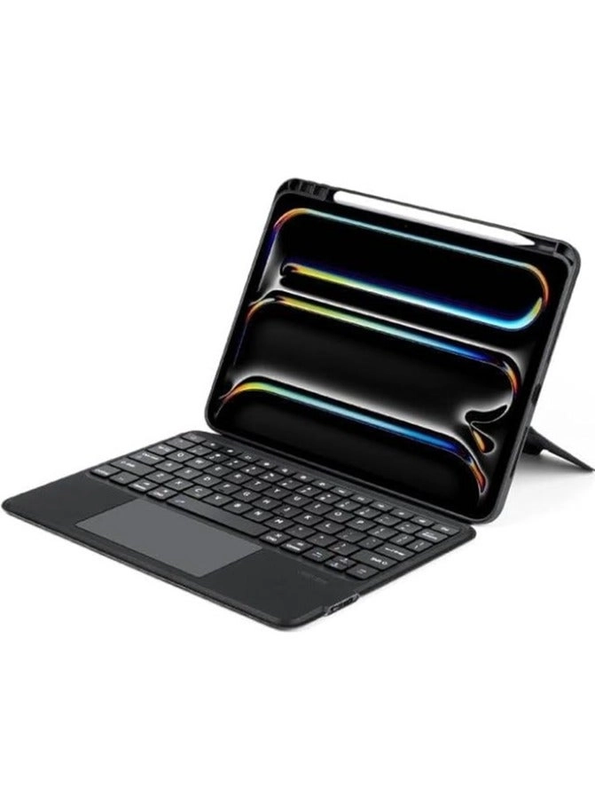 erorex Keyboard Case with Trackpad and Pencil Slot for iPad Air 11-inch (M2, 2024)