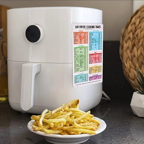 Air Fryer Magnetic Cheat Sheet - Paper 1 piece(s)