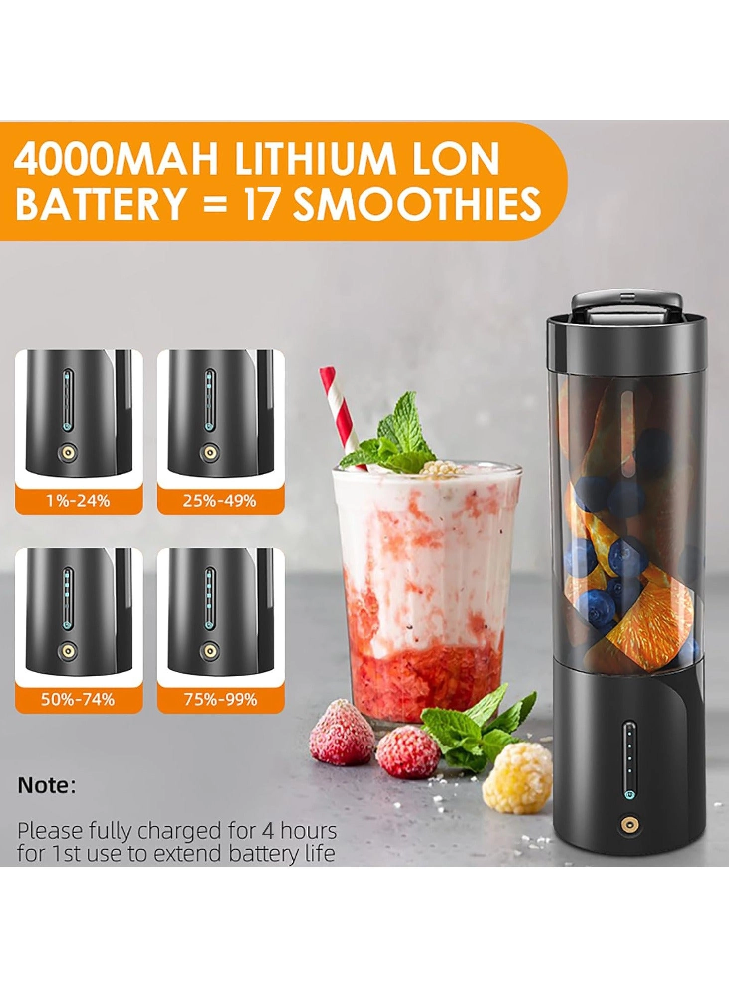 HD-08 - Cordless Portable Magnetic Charging