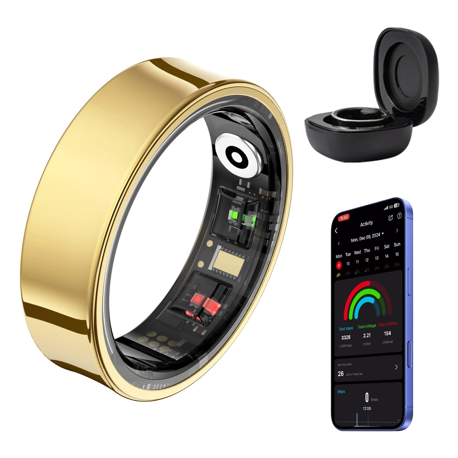 AMOVAN R09 - Body Temperature Heart Rate Blood Oxygen