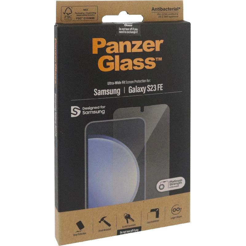 Ultra Wide Fit Clear Tempered Glass Screen Protector for iPhone 16 Plus