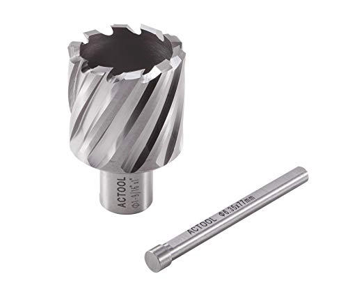 annular cutter - 1-9/16" steel copper aluminum stainless steel plastic