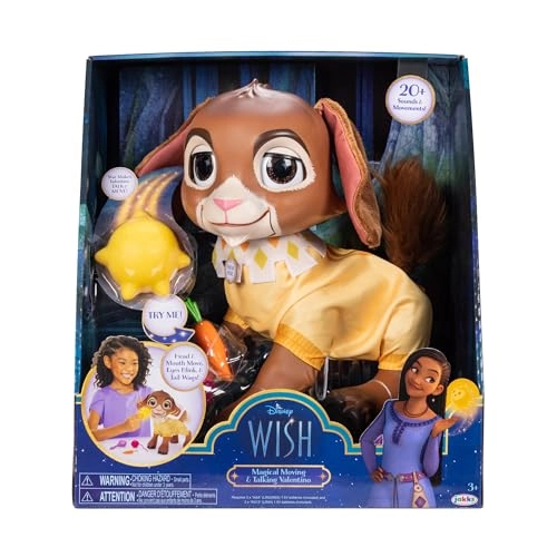 Valentino & Star Plush Doll - Black Ages 3+