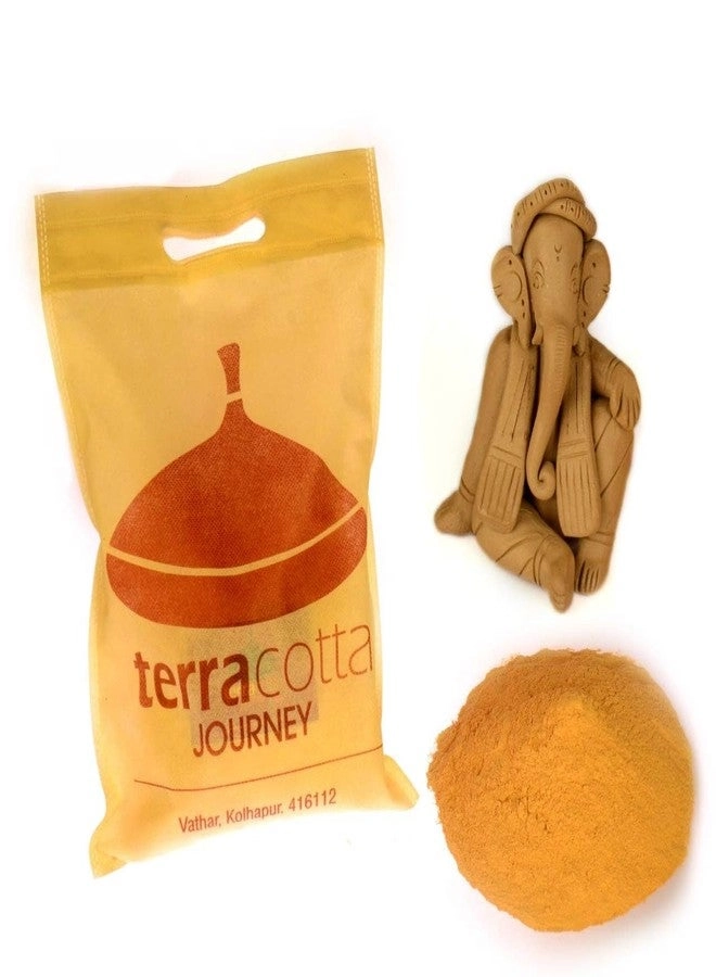 Terracotta Journey Shadu Earthen Clay Powder - Natural 1Kg 3pcs.