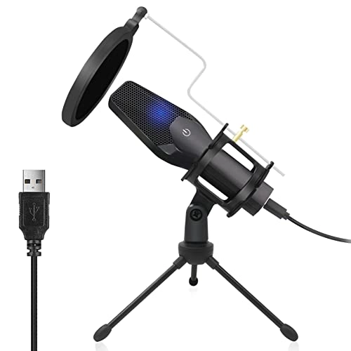 USB Microphone USB+3.5mm-Mini-Jack Microphone