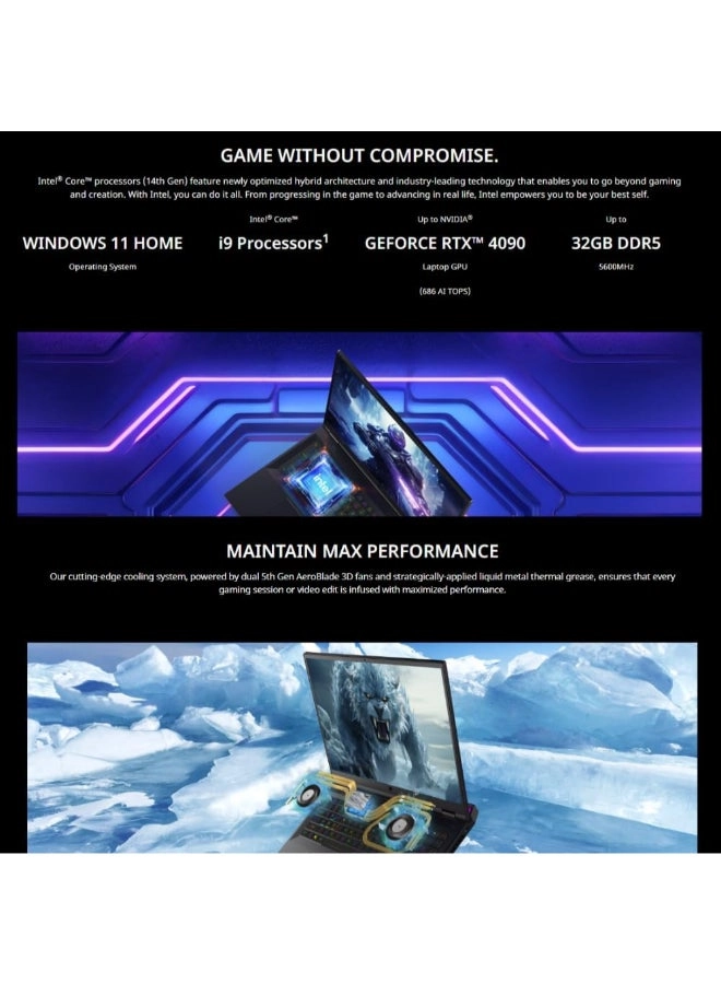 Predator Helios NEO 18 PH18-72-924C - 18'' Core i9-14900HX 32GB DDR5 1TB SSD