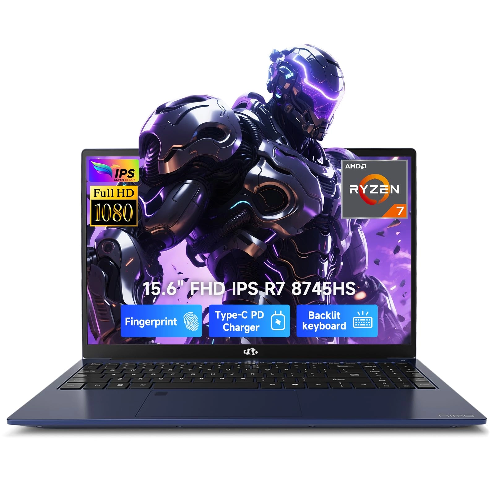 N158 - 15.6'' Ryzen 7 8745HS 16GB DDR5 512GB SSD